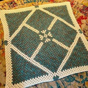 Vintage handmade afghan